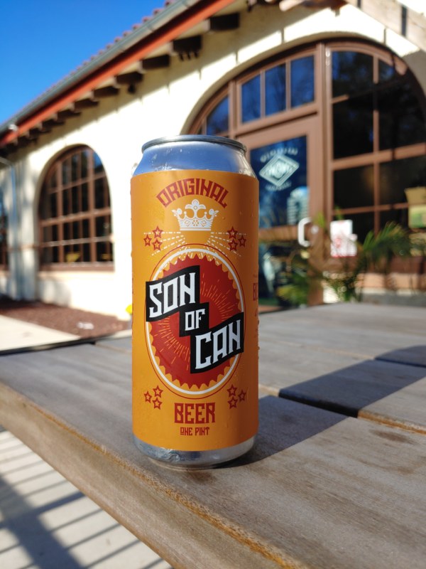 picture of a can of Son of Can beer